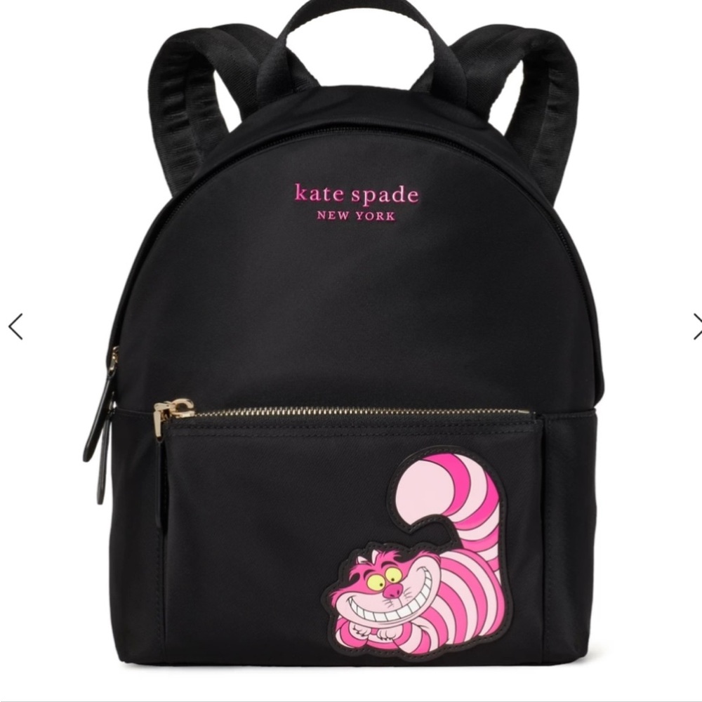 NWT Kate Spade x Disney Alice in Wonderland Cheshire Cat backpack